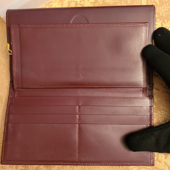 EUC Cartier Kiss Long Wallet - Picture 8 of 11
